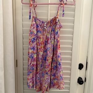 Tie Top Oversized Romper